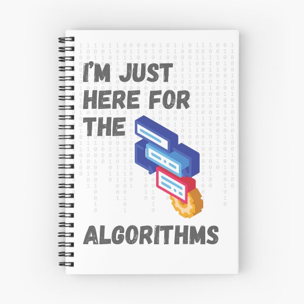Item preview, I'm Just Here for the Algorithms - Data Science & Tech Enthusiast Tee designed and sold by ColortrixArt.