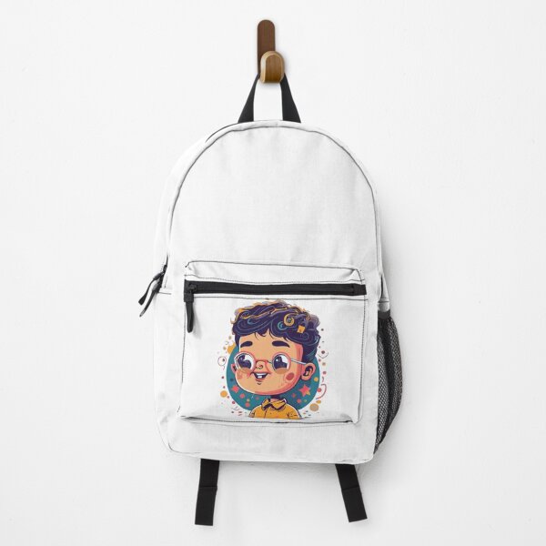 Item preview, Cute Gentle Boy with Glasses designed and sold by Witty-Whimsy.