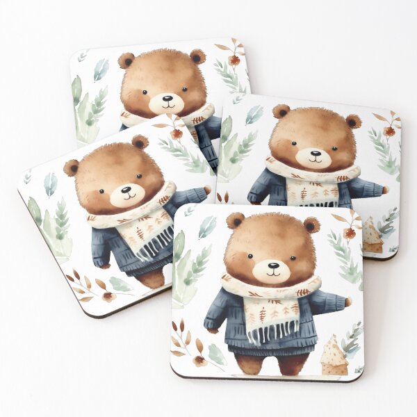 Item preview, Warm Greetings from Little Bear designed and sold by omaliai.