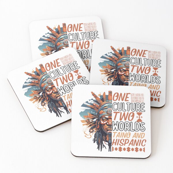 Item preview, One Culture, Two Worlds: Taíno and Hispanic designed and sold by Jerseysrd.