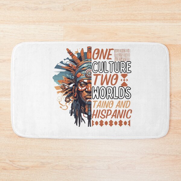 Item preview, One Culture, Two Worlds: Taíno and Hispanic designed and sold by Jerseysrd.