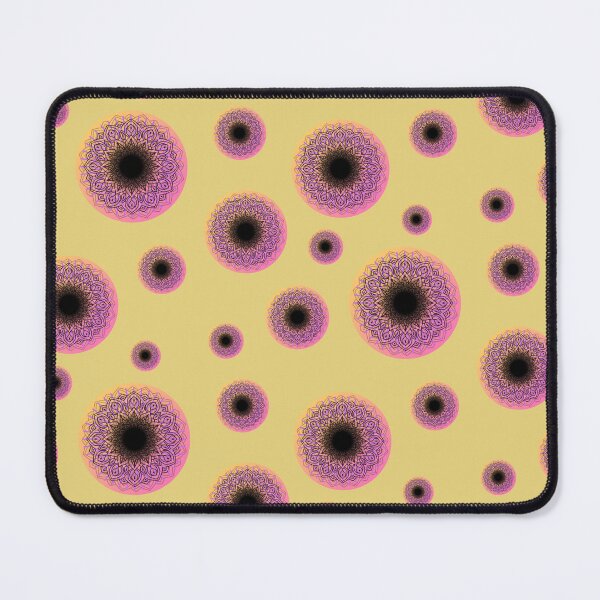 Item preview, Mandala circle rose colorful pattern designed and sold by ArtiDann.