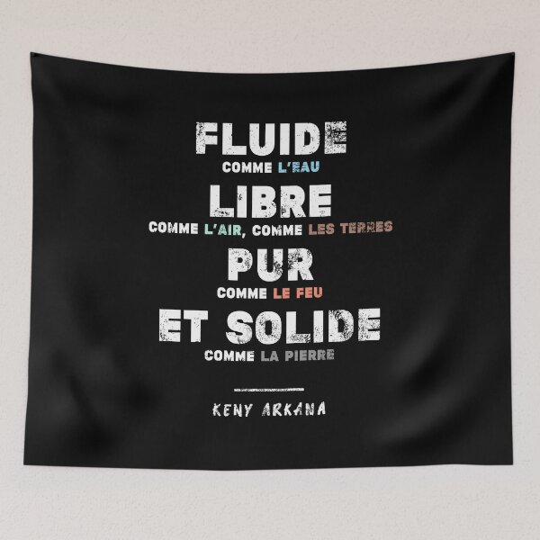 Item preview, Keny Arkana - Fluid like water designed and sold by Libertat.