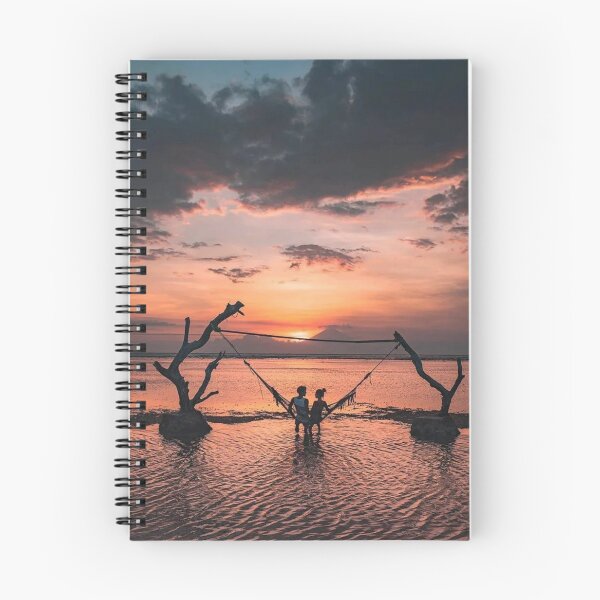Item preview, Couple enjoying the sunset on Gili Trawangan designed and sold by adamhiyuda.