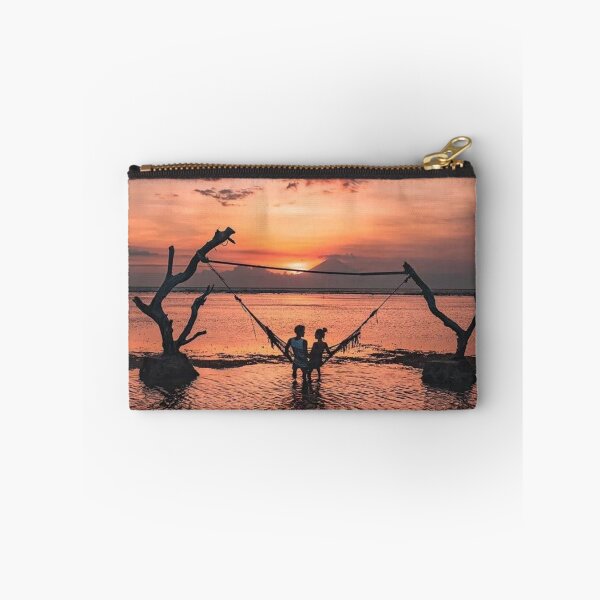 Item preview, Couple enjoying the sunset on Gili Trawangan designed and sold by adamhiyuda.