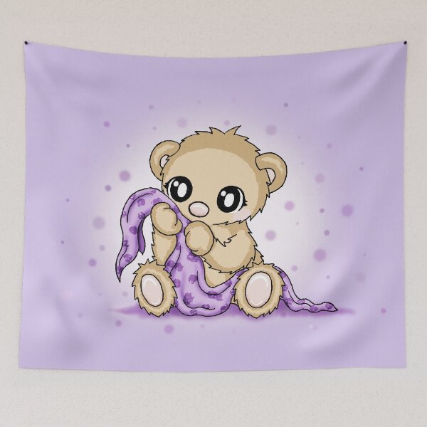 Item preview, Baby Teddy with cuddle blanket designed and sold by Pezi-Creation.