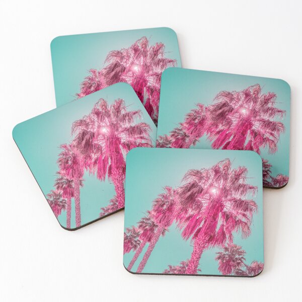 Item preview, Tourmaline and Turquoise - Jewel Colored Palm Trees designed and sold by Georgia Mizuleva.