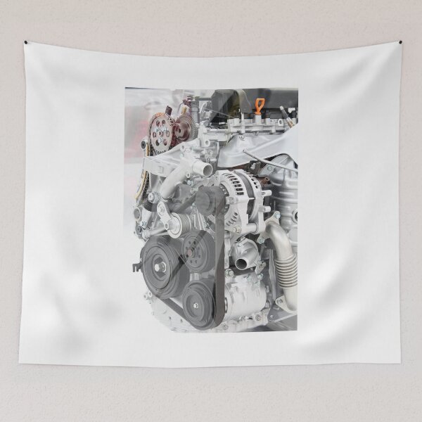 Item preview, front view car engine detail designed and sold by goceris.