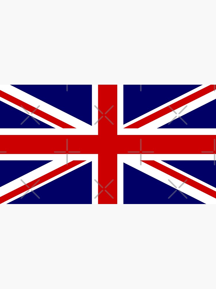 Thumbnail 3 of 3, Sticker, Union Jack designed and sold by BrambleBox.