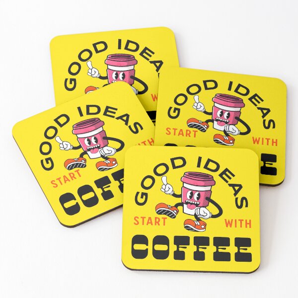 Item preview, Good Ideas Start With Coffee designed and sold by Permana96.