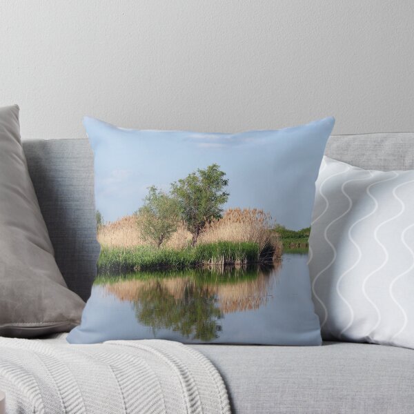 Item preview, cloud trees and river summer landscape designed and sold by goceris.