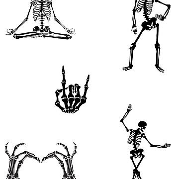 Human Skeleton In Different Active Poses Sketch Royalty Free SVG, Cliparts,  Vectors, and Stock Illustration. Image 15974042.