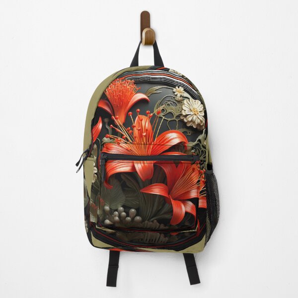 Item preview, Badge - Vibrant Floral Elegance designed and sold by ART-VUVULE.