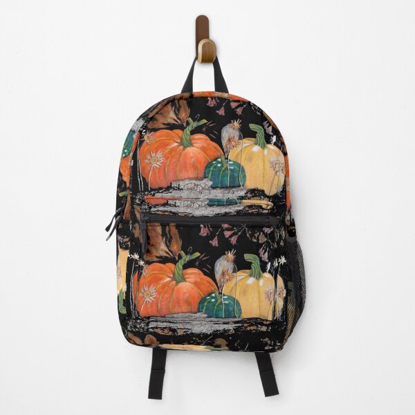 Item preview, Pumpkin and Gourds - Mixed media: oil and collage on canvas designed and sold by Jamie Taylor.
