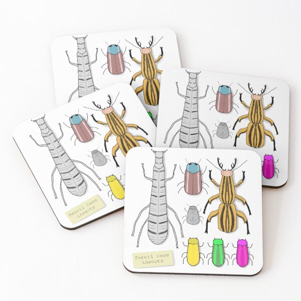 Item preview, Pencil case insects designed and sold by thelittleforest.