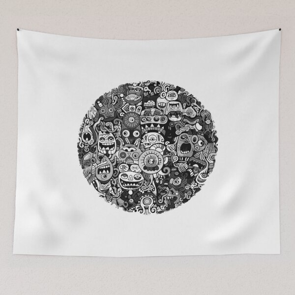 Item preview, Monster Doodles designed and sold by pengtees2023.