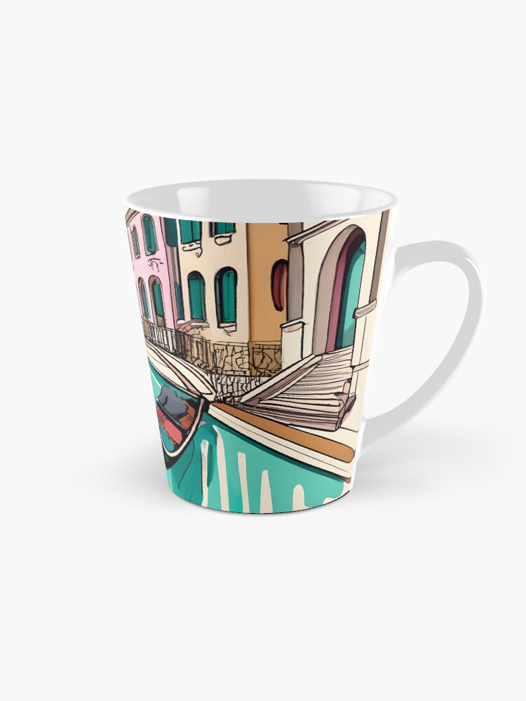 Thumbnail 1 of 4, Coffee Mug, Old Traditional Venice House Ink Drawing designed and sold by Patricks-Art.