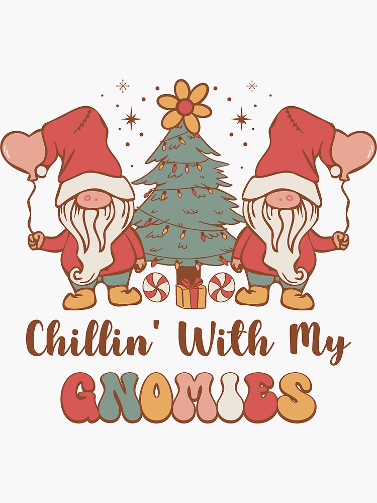 Have a sweet Christmas! - cute retro vintage christmas print Sticker for  Sale by Neehovv