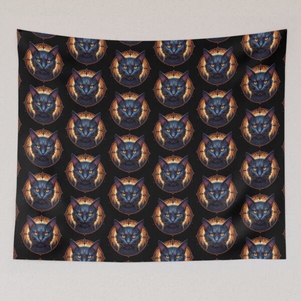 Item preview, halloween cat designed and sold by SketchysDESIGNS.