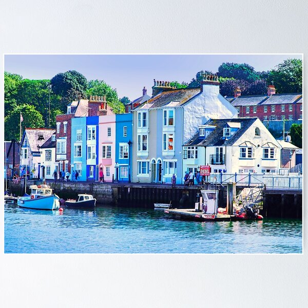 Item preview, Weymouth Harbour Houses designed and sold by Alisonchambers2.