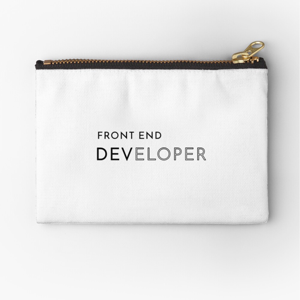 Item preview, Zipper Pouch designed and sold by developer-gifts.
