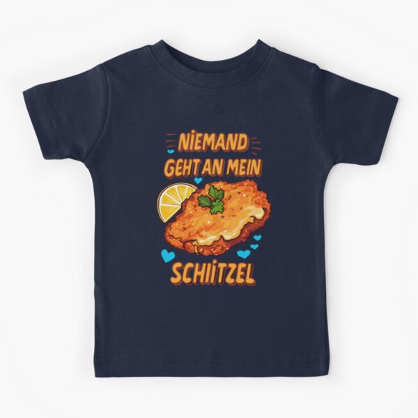 Niemand Geht An Mein Schnitzel Kinder T-Shirt mit "AFD Alice Weidel Niemand geht an mein Schnitzel