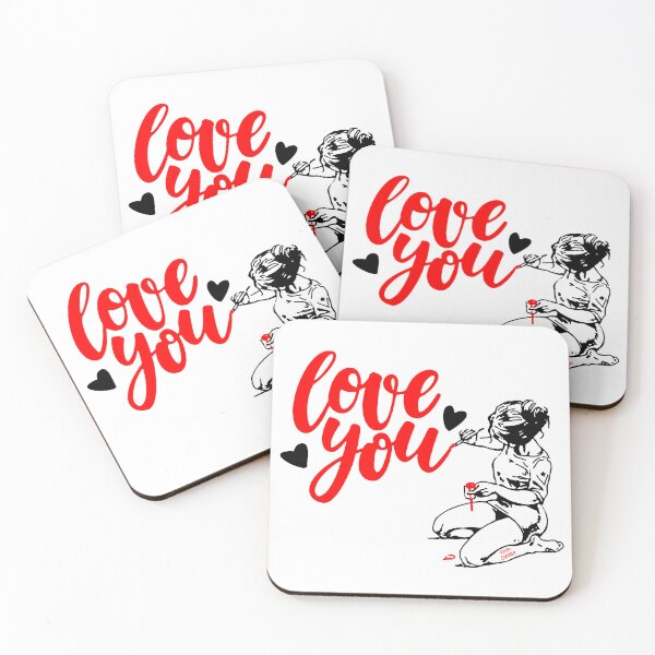 Item preview, Love You; Artist; designed and sold by StickerApe.