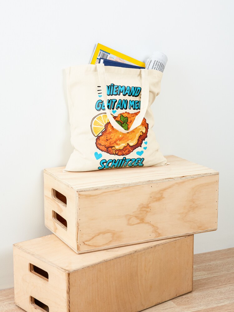 Niemand Geht An Mein Schnitzel AFD Alice Weidel Niemand geht an mein Schnitzel Tragetasche verkauft