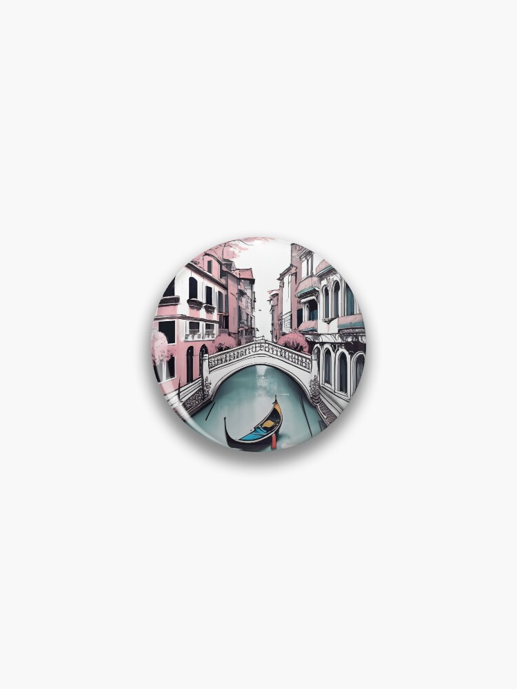 Thumbnail 1 of 3, Pin, Old Traditional Venice House Drawing designed and sold by Patricks-Art.