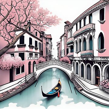 Artwork thumbnail, Old Traditional Venice House Drawing by Patricks-Art