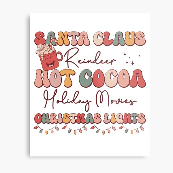 Make this Christmas sweet! - cute retro vintage christmas print