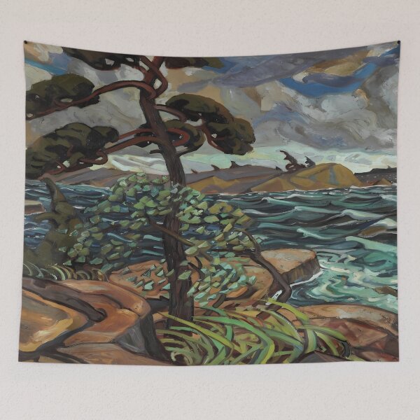 Item preview, Arthur Lismer, A September Gale, Georgian Bay designed and sold by TheRedVineyard.