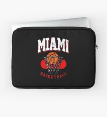 Miami Basketball Retro Design Laptop Sleeve