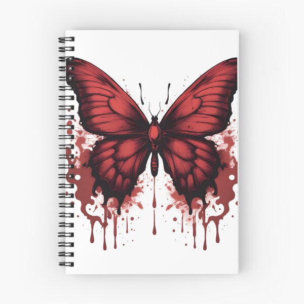 Item preview, butterfly and blood designed and sold by Majkel & Majkel.