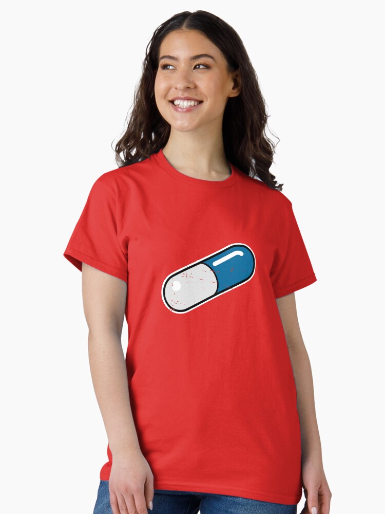 Thumbnail 2 of 7, Classic T-Shirt, KANNADA PILL designed and sold by buud.