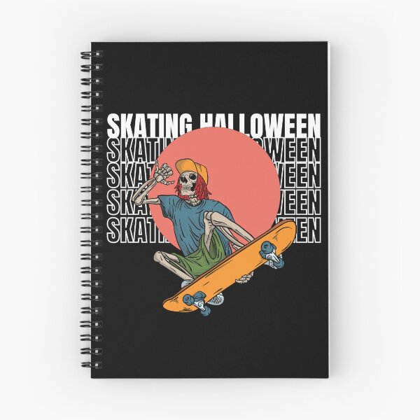 Item preview, Skating Halloween Vintage Skeleton Design designed and sold by RK-Artist.