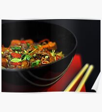 Chinese Noodles Poster