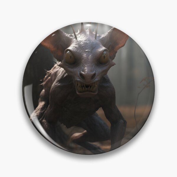 Item preview, HALLOWEEN  El Chupacabra designed and sold by RedHandedOD.