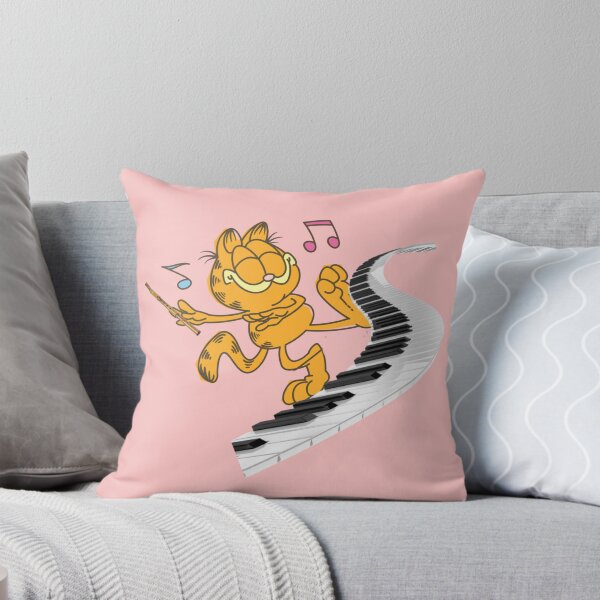 garfield cat Throw Pillow