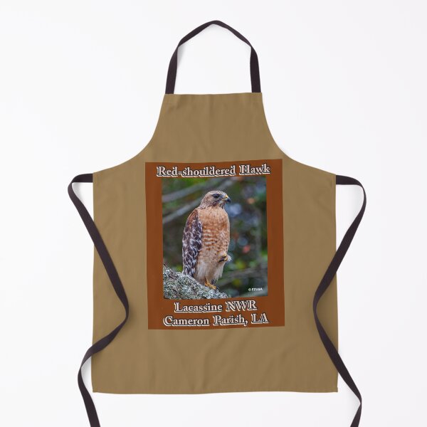 Item preview, Give Someone You Love The Bird: Red-shouldered Hawk, Lacassine NWR, Cameron Parish, LA. designed and sold by MoreEZUSA-Here.