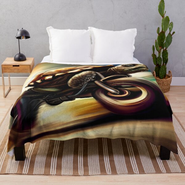 Item preview, Turtle driving a motorcycle at high speed designed and sold by MinimalMark.