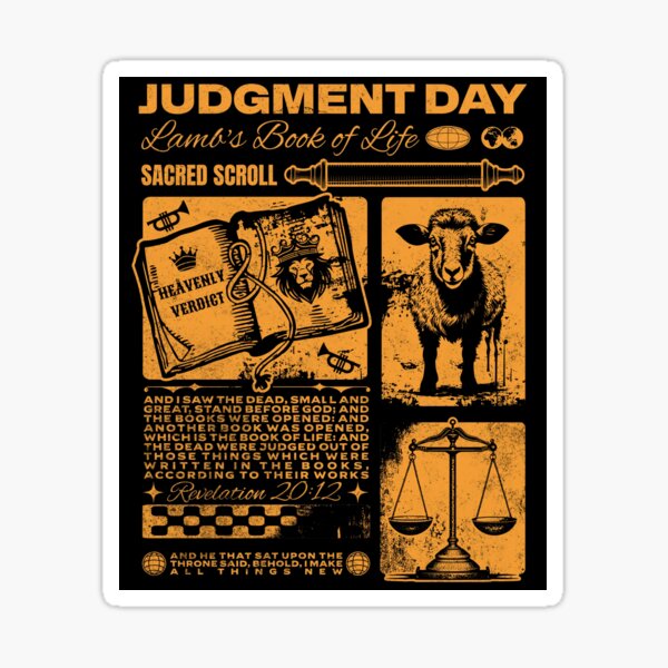Item preview, Judgment Day | Revelation 20 12 | Jesus Is Lord designed and sold by Allwhopraisehim.