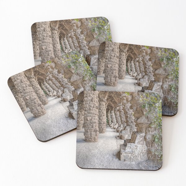 Item preview, Barcelona's Park Güell, Stone Thrones and Archways by Antoni Gaudí, Catalonia, Spain designed and sold by Marc Garrido Clotet.