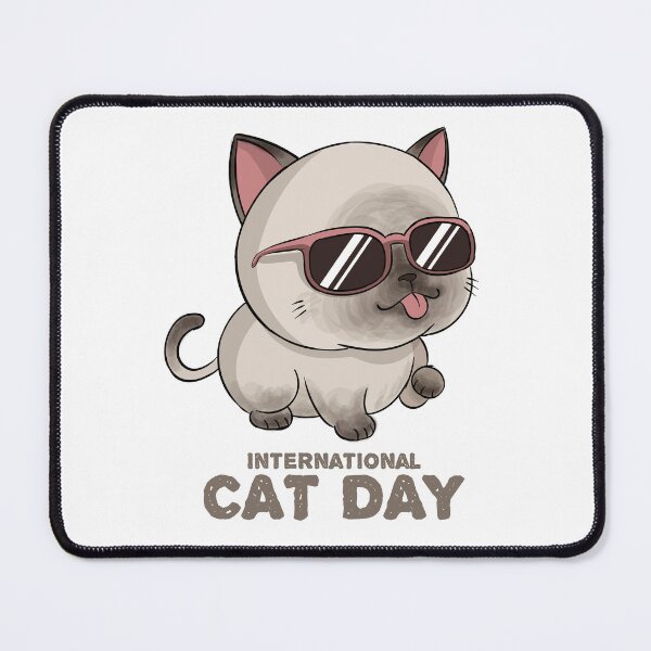 Item preview, international cat day designed and sold by Creammy1991.