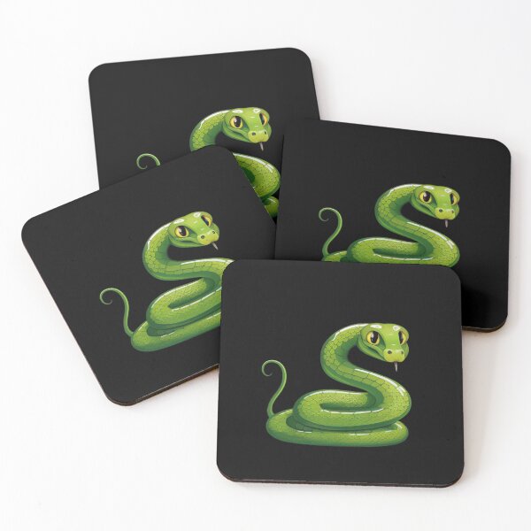 Item preview, Cute Green Snake Sticker designed and sold by RANDOMNESS.