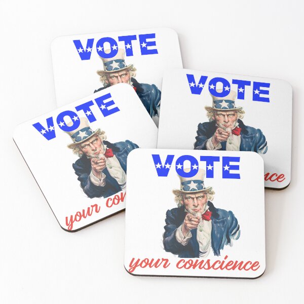 Aperçu de l'œuvre VOTEZ Votre Conscience - Conseils Politiques créée et vendue par SSustainable.