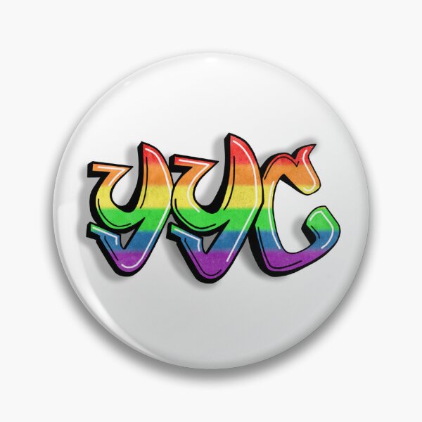 Item preview, Rainbow Airport Code - YYC designed and sold by BackgroundPixel.