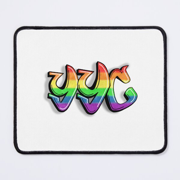 Item preview, Rainbow Airport Code - YYC designed and sold by BackgroundPixel.