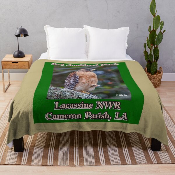 Item preview, The Perfect Gift For A Bird Lover: Red-shouldered Hawk, Lacassine NWR, Cameron Parish, LA. designed and sold by MoreEZUSA-Here.
