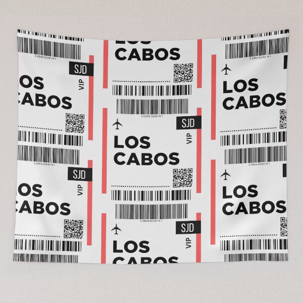 Item preview, Los Cabos Mini Airplane Boarding Pass designed and sold by RoamInk.
